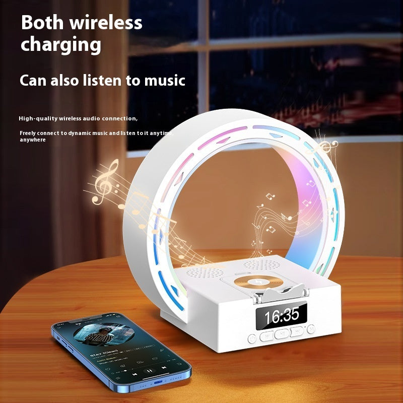 4-in-1 Wireless Speaker & Charging Lamp