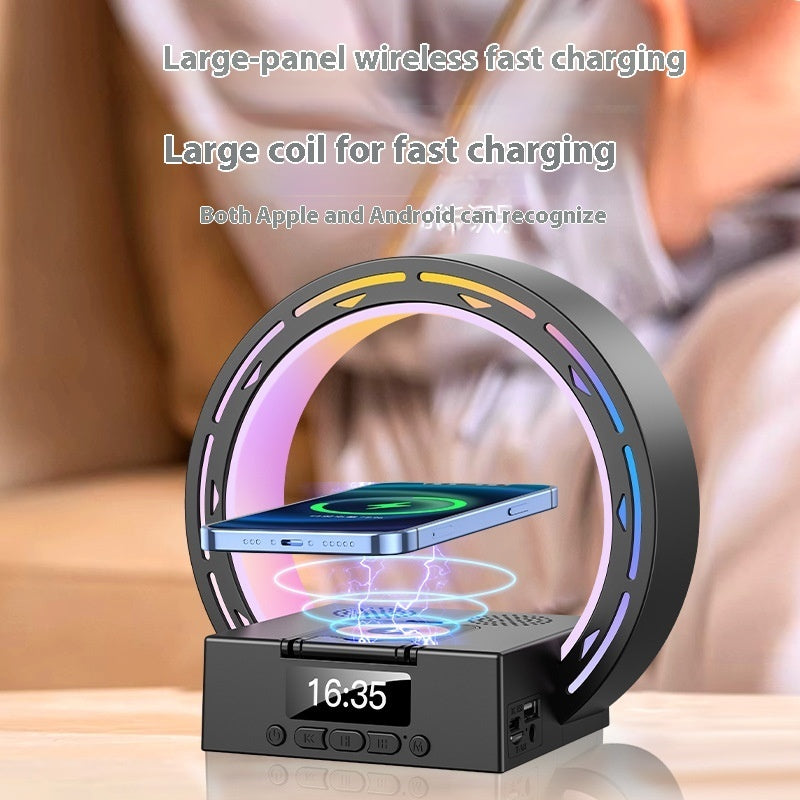 4-in-1 Wireless Speaker & Charging Lamp